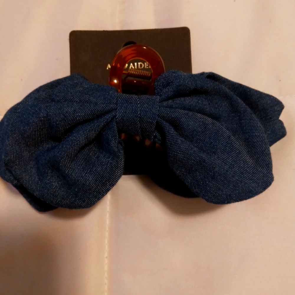 Denim Hair Clip
